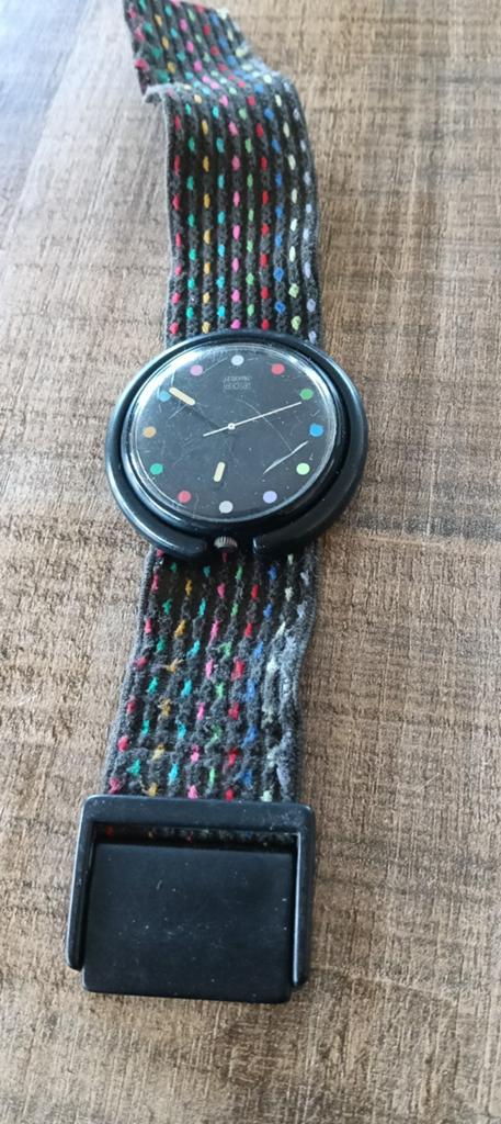 Swatch en Olympia en Ajax, Kunststof, Gebruikt, Verzenden, Overige materialen