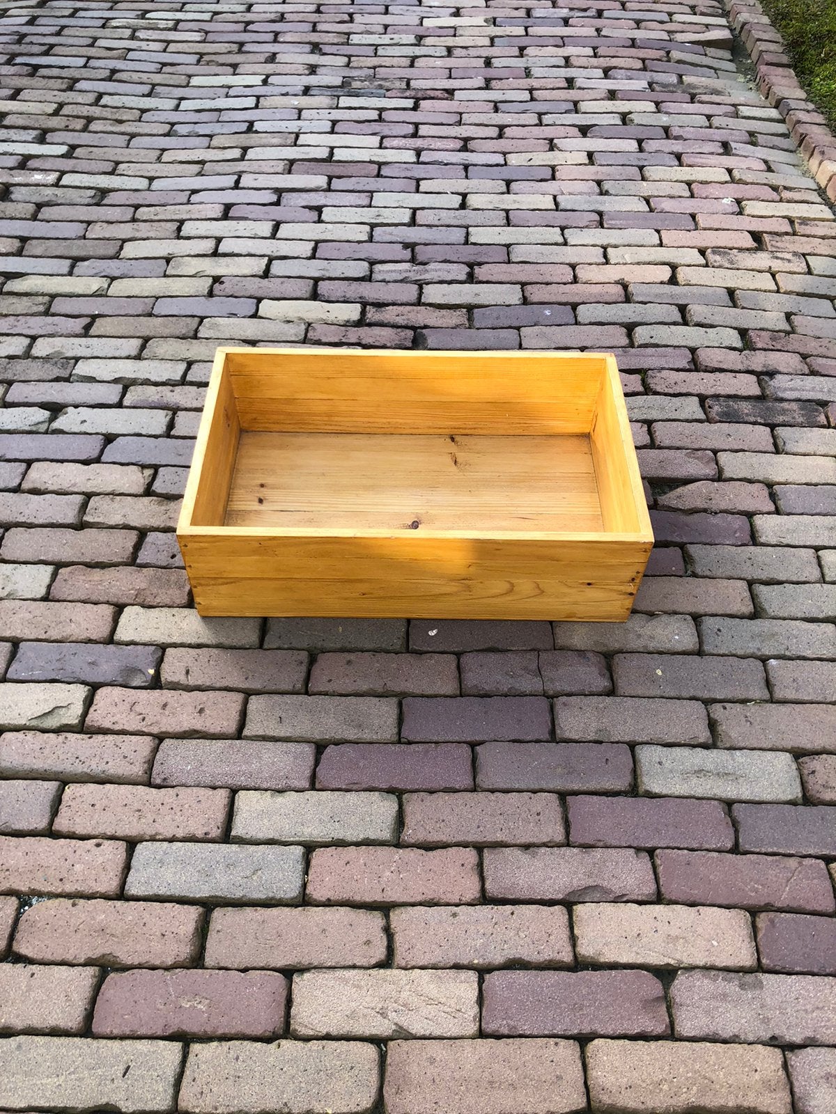 Houten kistje / kratje - Multifunctioneel, Huis en Inrichting, Woonaccessoires | Kisten, Ophalen, Gebruikt, 50 tot 100 cm, Minder dan 50 cm
