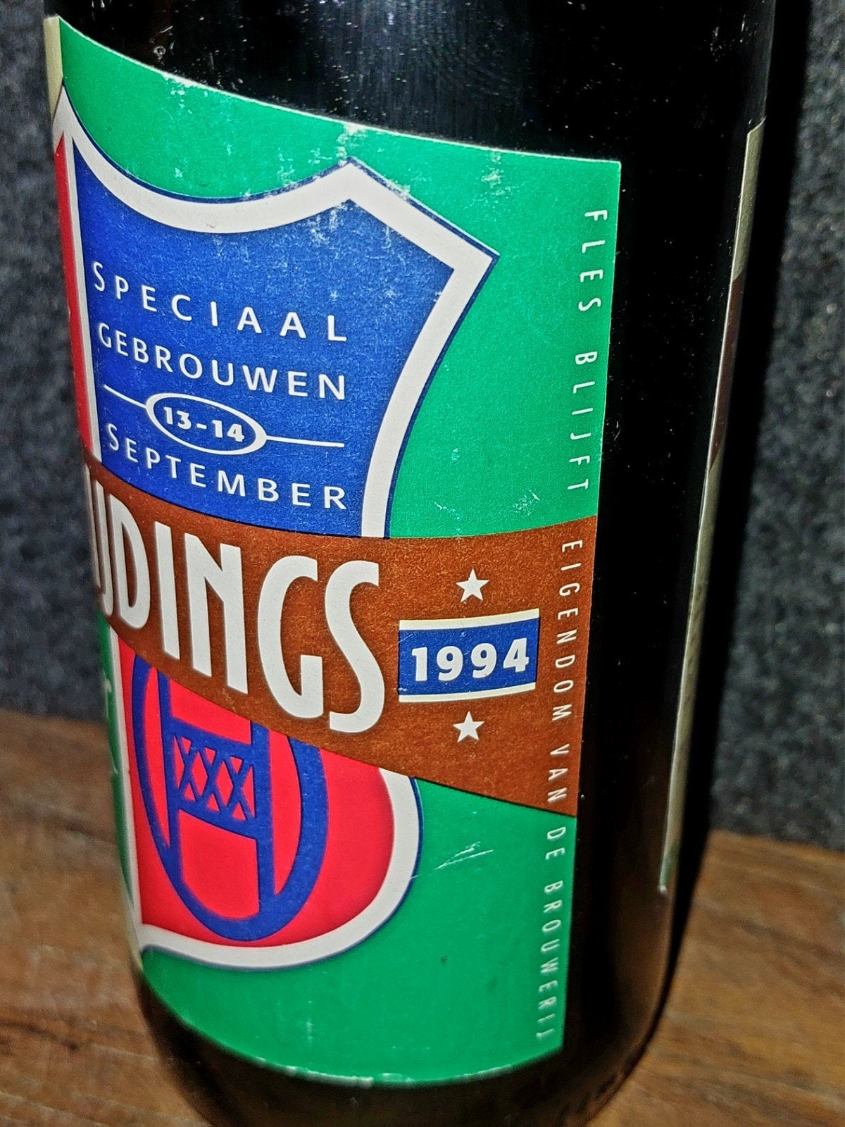 Bevrijdings Bierglas 1994 - Brouwerij De Ridder Maastricht, Ophalen of Verzenden, Gebruikt