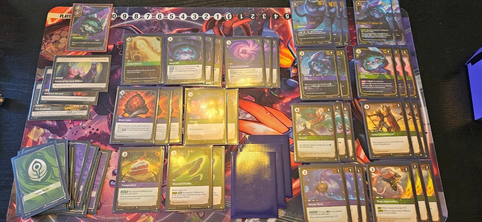 Riftbound Vex deck, Ophalen, Speeldeck