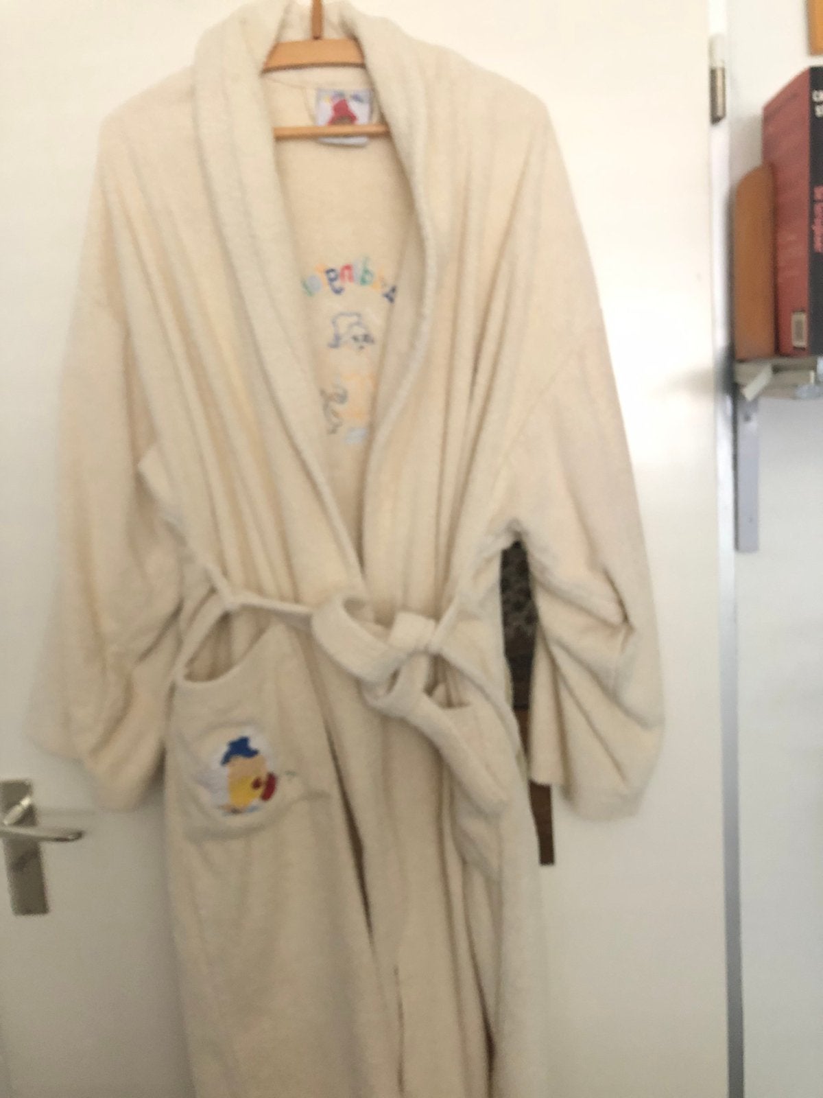 Badjas met Paddington decoratie, Kleding | Dames, Overige Dameskleding, Ophalen of Verzenden, Zo goed als nieuw