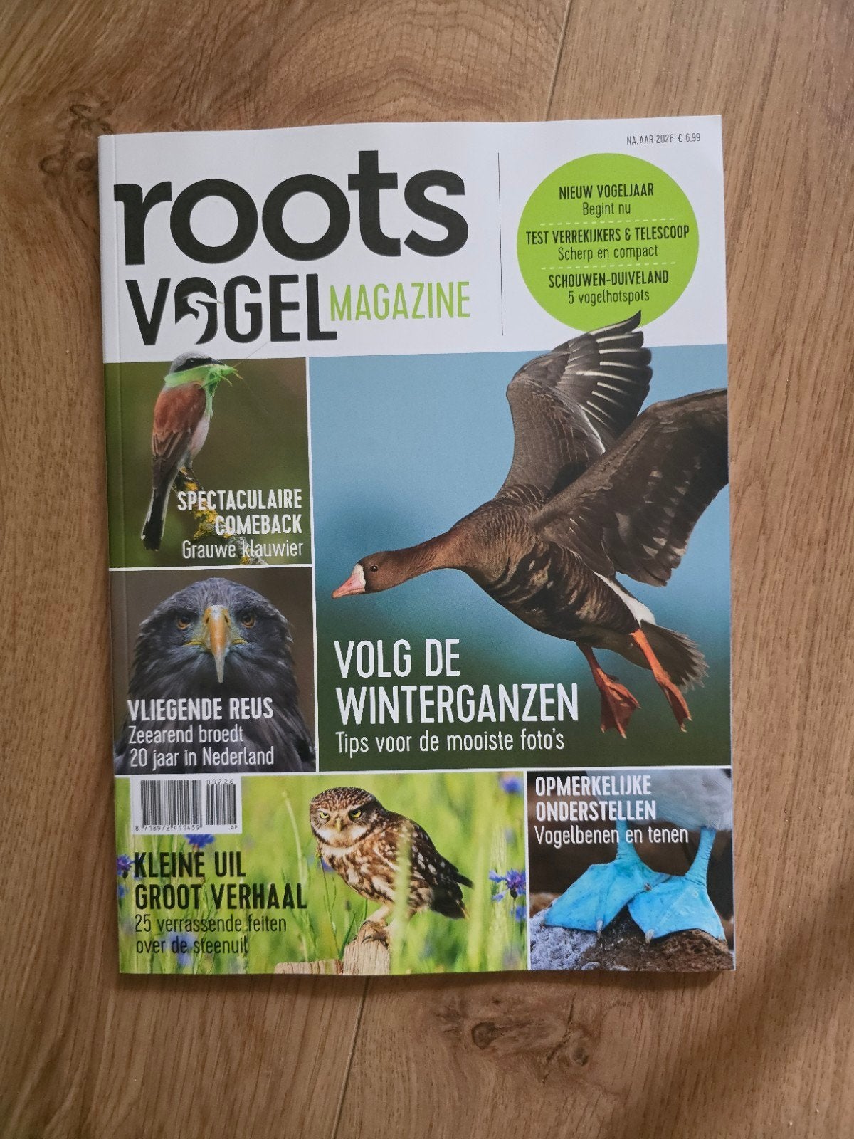 net in de winkel en nieuw Roots Vogelmagazine - najaar 2026, Boeken, Ophalen of Verzenden, Nieuw