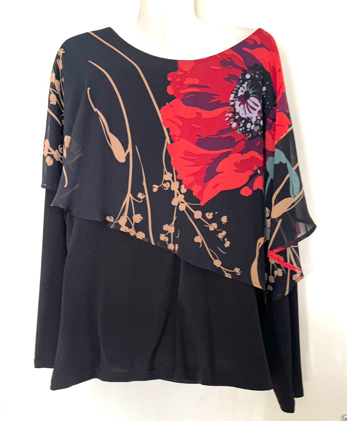 Frank Lyman top maat 44(dm), Kleding | Dames, Zwart, Maat 42/44 (L), Ophalen of Verzenden, Zo goed als nieuw