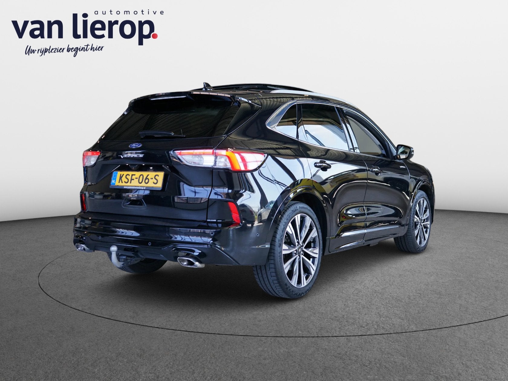 Ford KUGA 2.5 PHEV Vignale|PANO|LEDER|STOEL/STUURVERW|CAMERA, Auto's, Dealer onderhouden, 14 kWh, Gebruikt, 4 cilinders