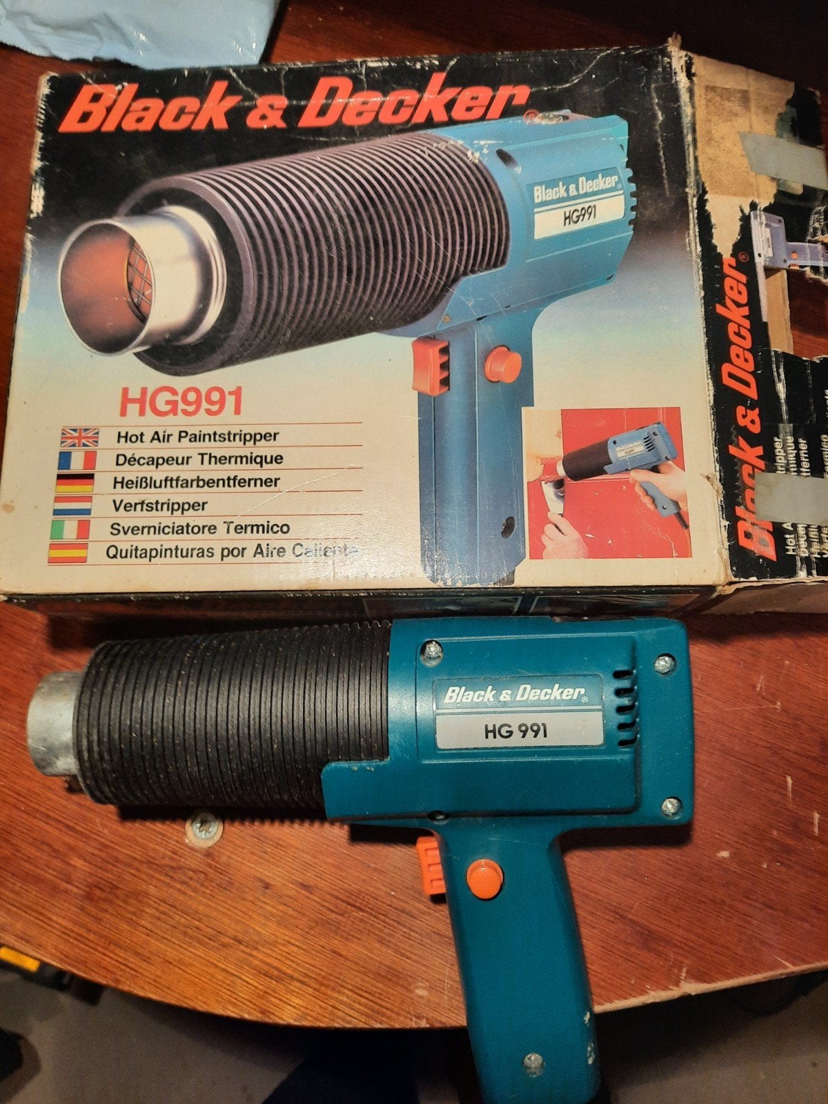 Black & Decker HG991 elektrische verfafbrander 1000W, Ophalen of Verzenden, Gebruikt, Overige typen, Bosch