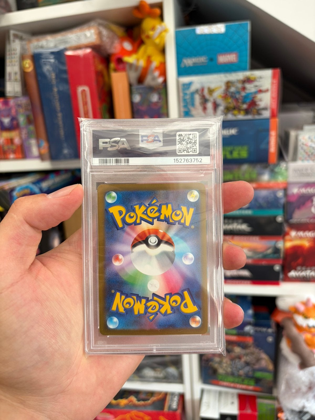 PSA 10 Mega Charizard X ex #223/193 Mega Attack M2a Japanese, Ophalen of Verzenden, Zo goed als nieuw