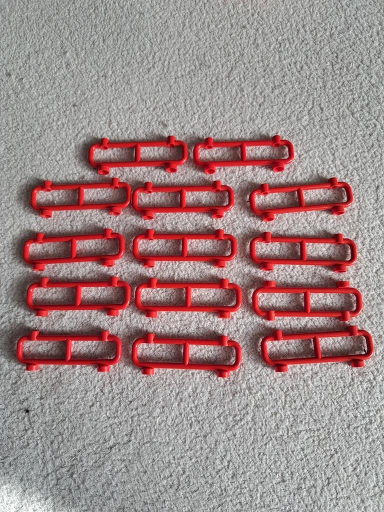 Lego hekjes rood, Ophalen of Verzenden