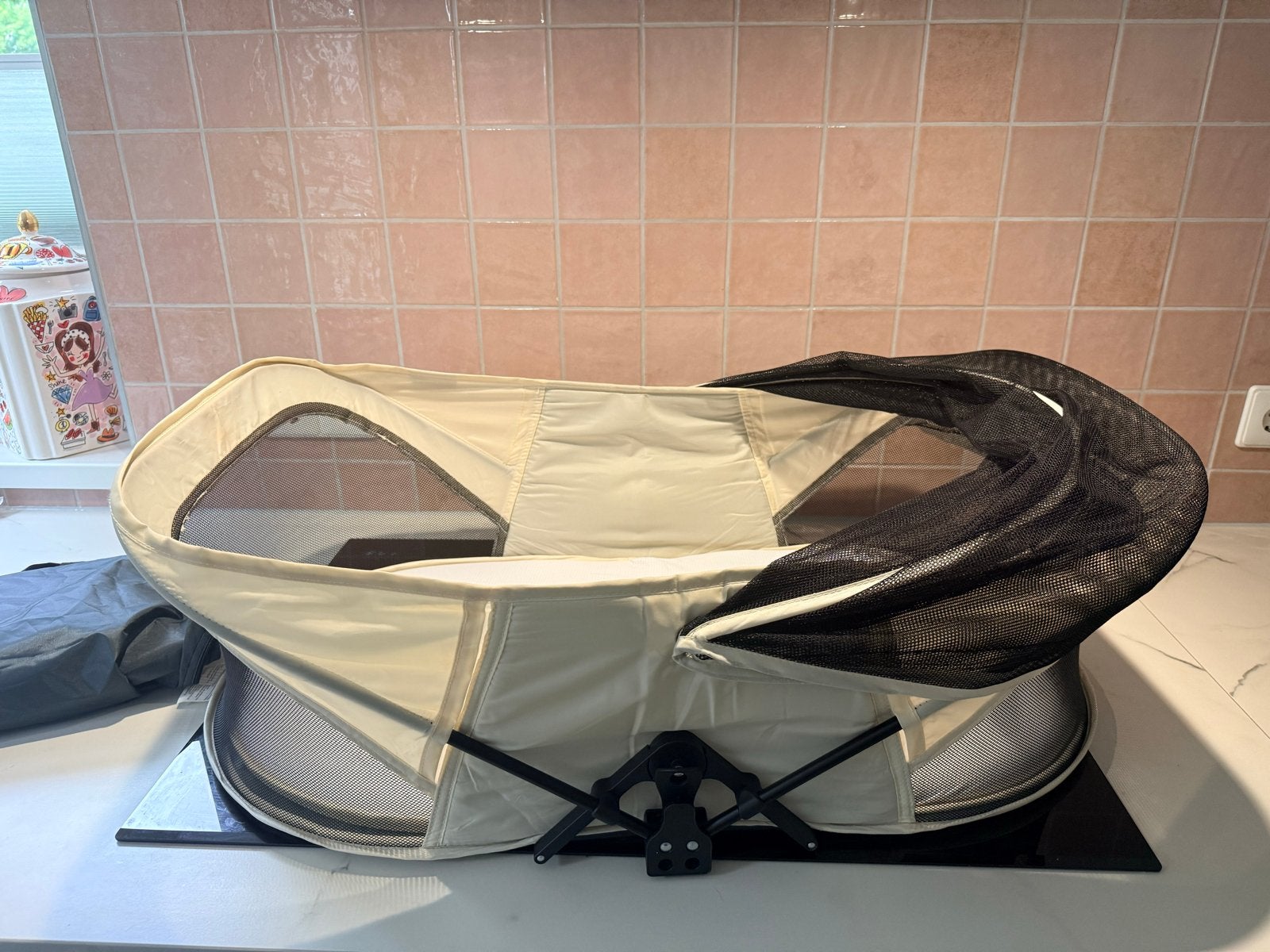 Deryan Infant Deluxe Reisbedje - als nieuw, Kinderen en Baby's, Babywiegjes en Ledikanten, Ophalen, Zo goed als nieuw, Reisbedje