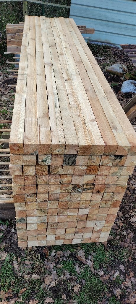verschillende soorten maten kepers en palen, Doe-het-zelf en Verbouw, Ophalen, Zo goed als nieuw, 250 tot 300 cm, 50 mm of meer