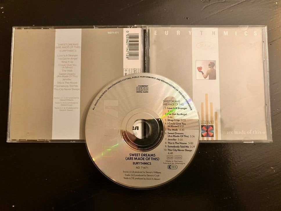 Eurythmics - Sweet dreams, Ophalen of Verzenden, Zo goed als nieuw
