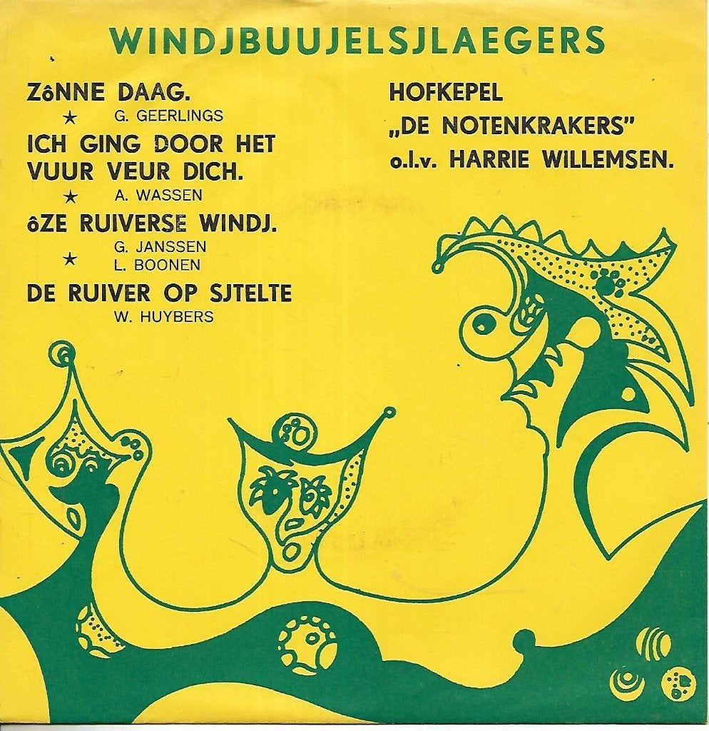 De Windjbuujels - WindjbuujelsSjlaegers, Cd's en Dvd's, Vinyl Singles, Ophalen of Verzenden, Gebruikt, 7 inch, Nederlandstalig