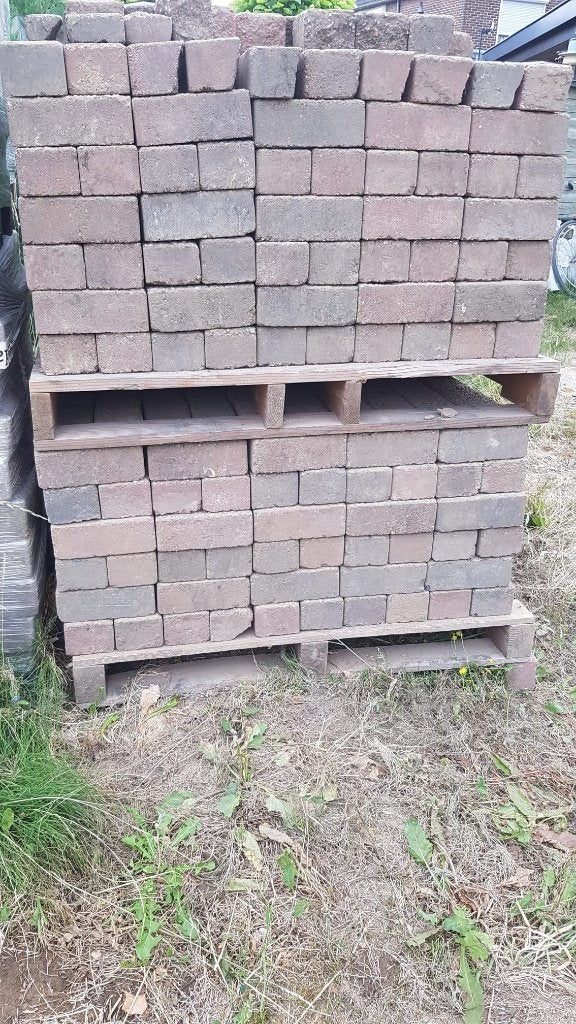 Gebruikte klinkers, Tuin en Terras, Ophalen, Gebruikt, Klinkers, 10 m² of meer