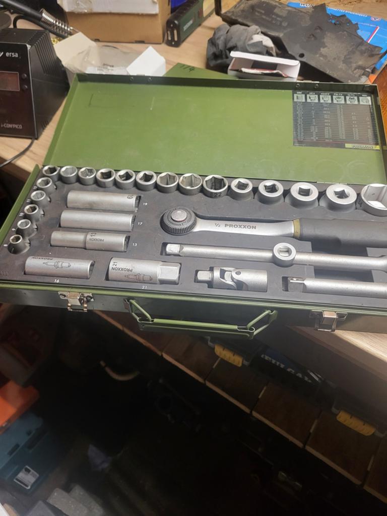 Proxxon Industrial doppendoos 1/2, Ophalen of Verzenden, Gebruikt