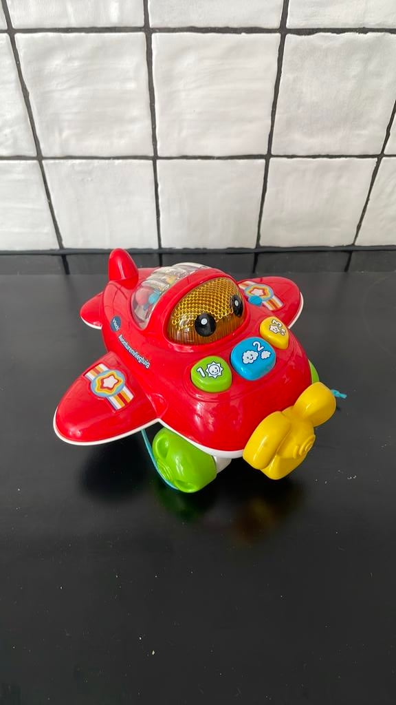 Vtech avonturenvliegtuig, Ophalen of Verzenden, Zo goed als nieuw, 6 maanden tot 2 jaar