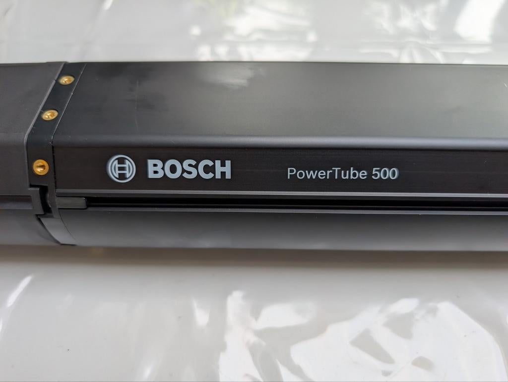 Bosch Accu 500 Wh PowerTube Horizontaal, Ophalen of Verzenden, Zo goed als nieuw