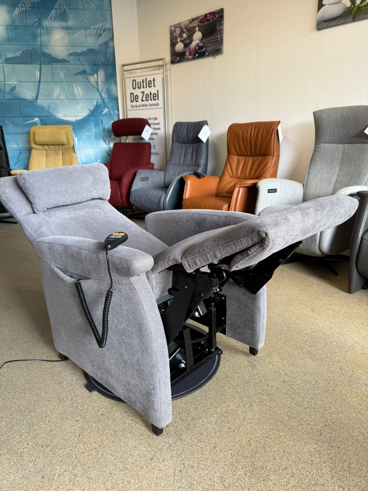 Fitform Elevo sta op en relax stoel direct leverbaar staop, Ophalen of Verzenden, Zo goed als nieuw, In meer kleuren en maten