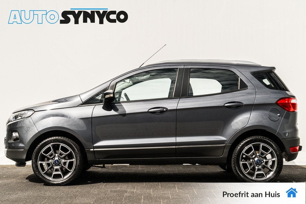 Ford EcoSport 1.0 125 PK EcoBoost Titanium | Keyless | Clima, Auto's, Ford, Automatische klimaatregeling, Gebruikt, Ecosport, Met garantie (alle)