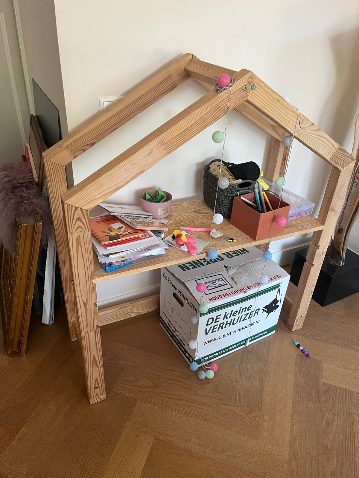 Speelgoedhuisje / knutselhuis kinderen, Ophalen, Gebruikt