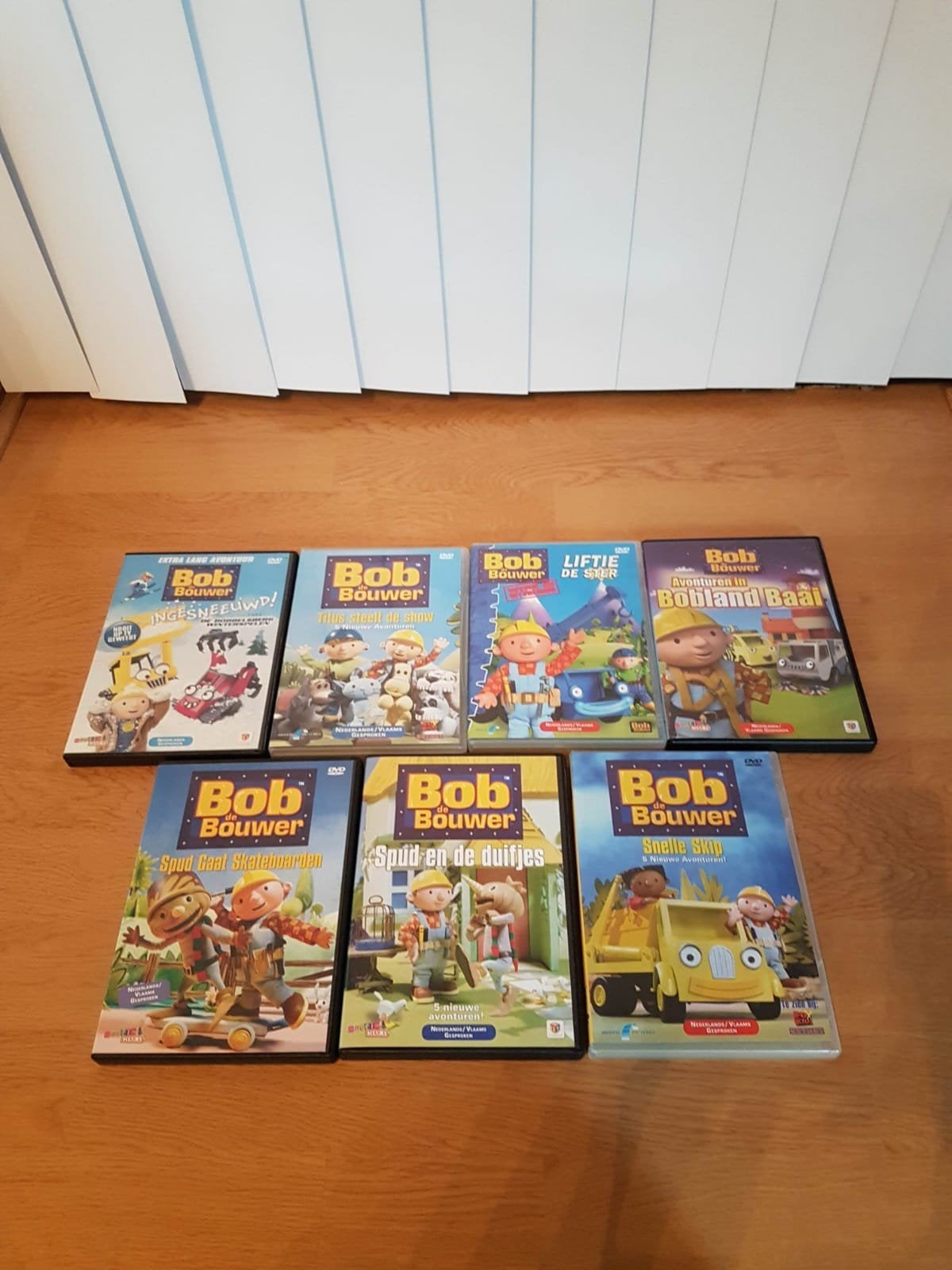 Bob de Bouwer 7 dvd's.
Ingesneeuwd! De Bobbelsberg winterspe, Alle leeftijden, Ophalen of Verzenden, Nieuw in verpakking