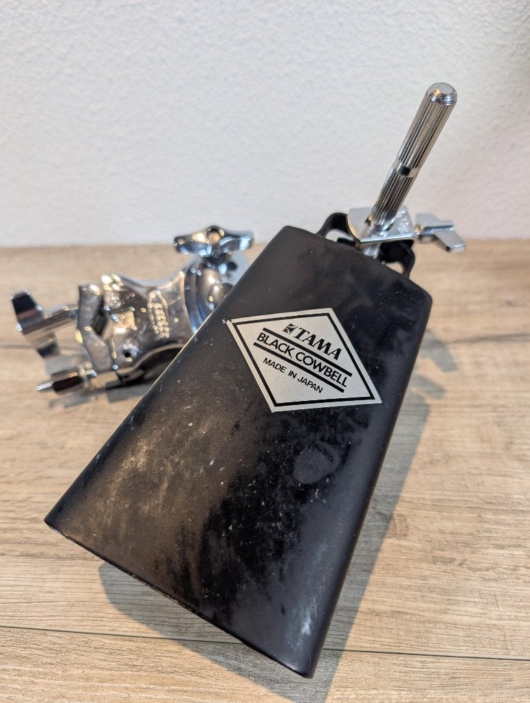 Tama black cowbell inclusief klem, Muziek en Instrumenten, Ophalen of Verzenden, Zo goed als nieuw, Overige soorten