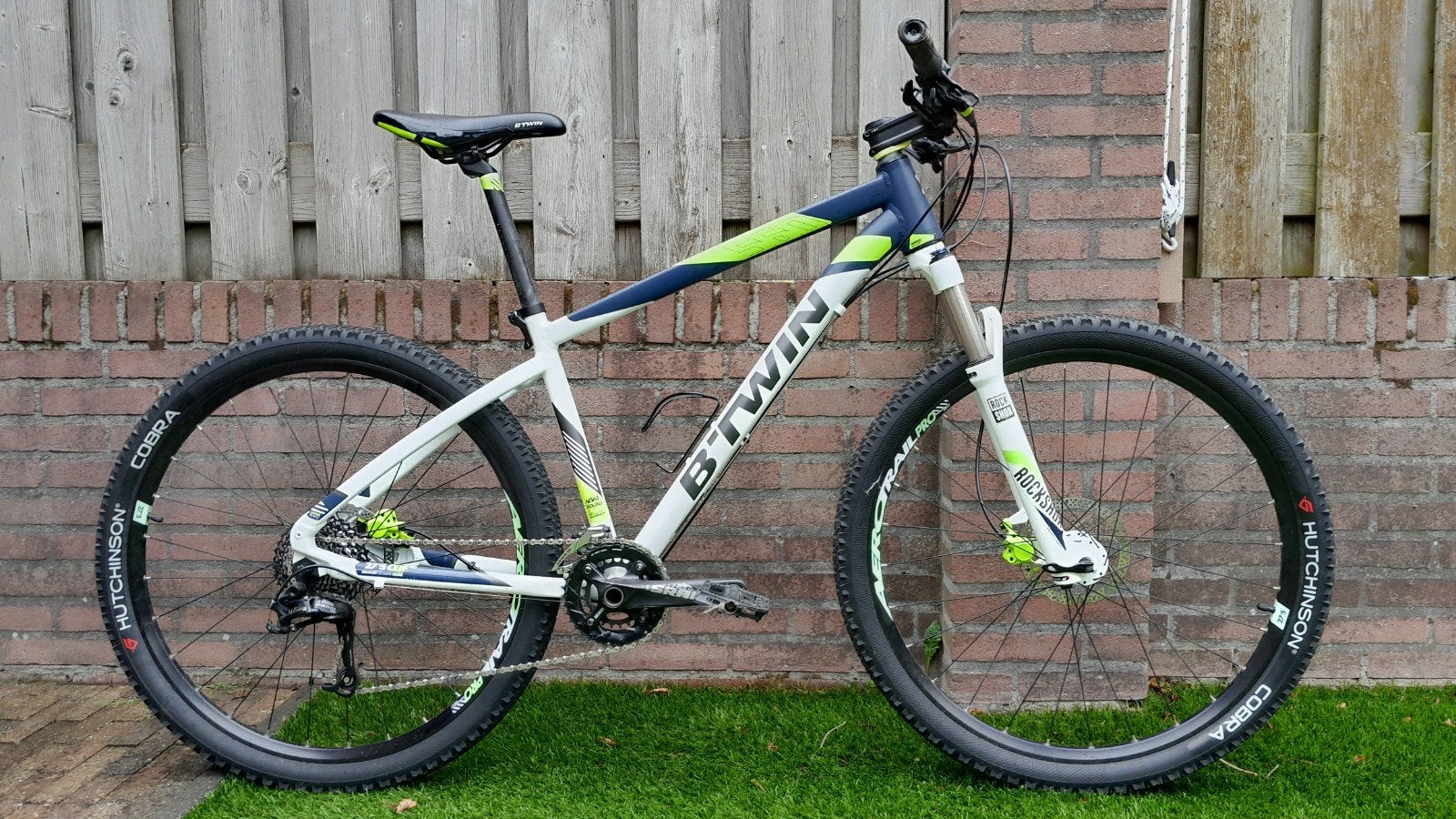 Mountainbike BTWIN Rockrider 560, 27.5 inch, maat M, Fietsen en Brommers, Fietsen | Mountainbikes en ATB, Hardtail, Zo goed als nieuw