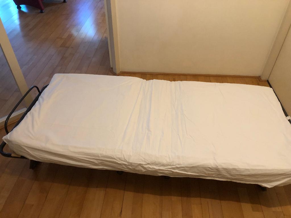Opklapbed, Huis en Inrichting, Slaapkamer | Bedden, Ophalen, Overige materialen, Eenpersoons, 190 cm of minder