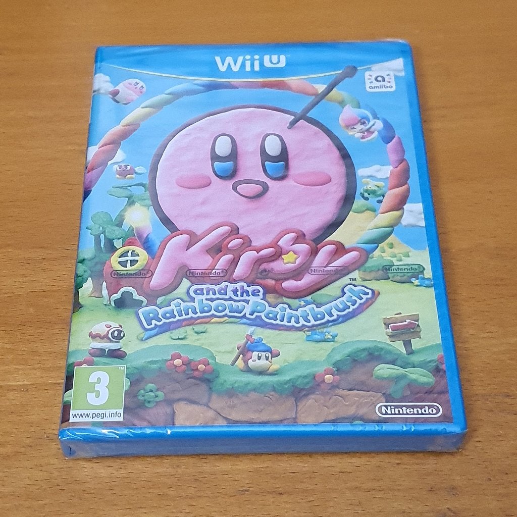 NIEUW | SEAL | WII U | Kirby and the Rainbow Paintbrush, 3 spelers of meer, Ophalen of Verzenden, Nieuw, Vanaf 3 jaar