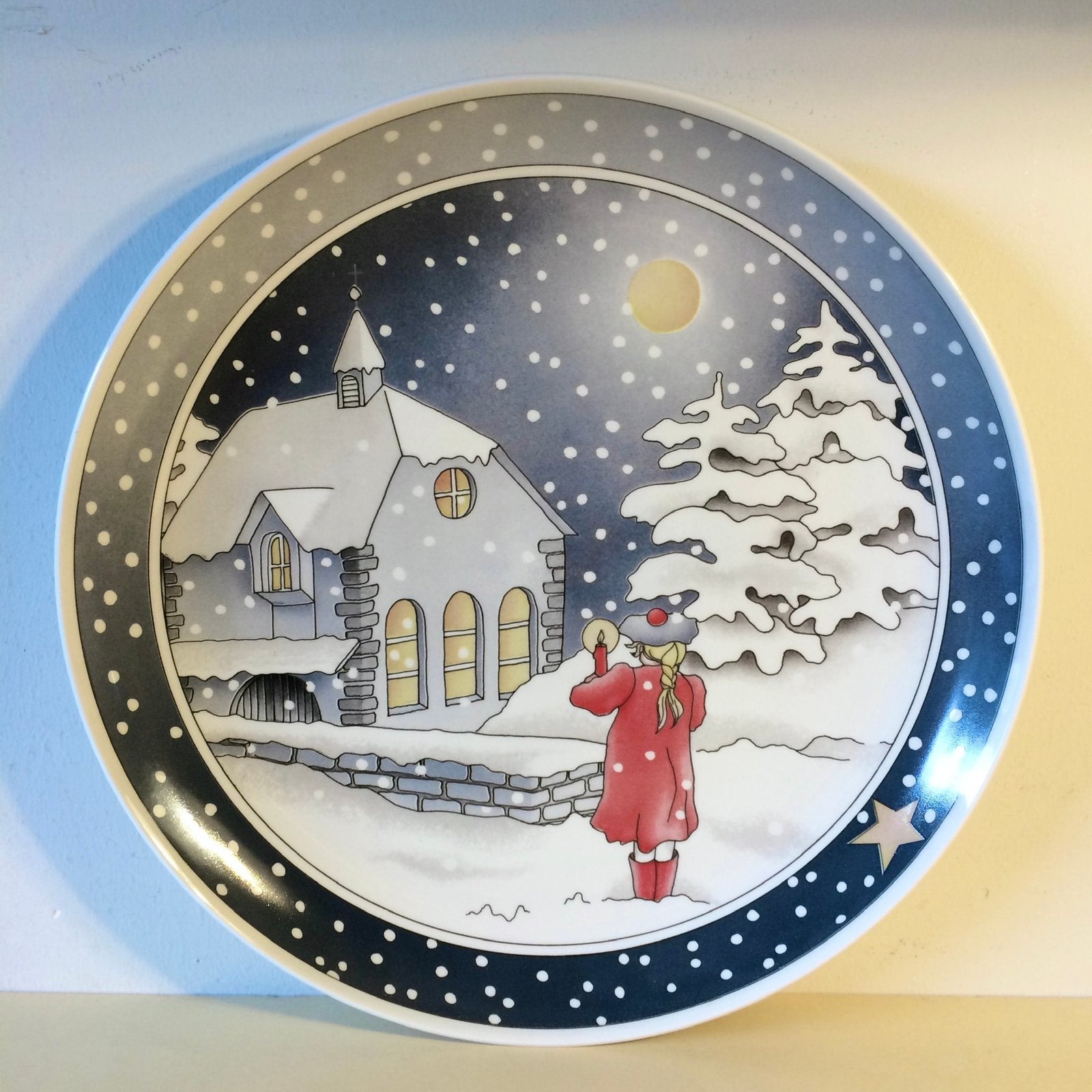 Kerstbord Midnight Mass van Villeroy & Boch 1989, Diversen, Kerst, Ophalen of Verzenden, Nieuw