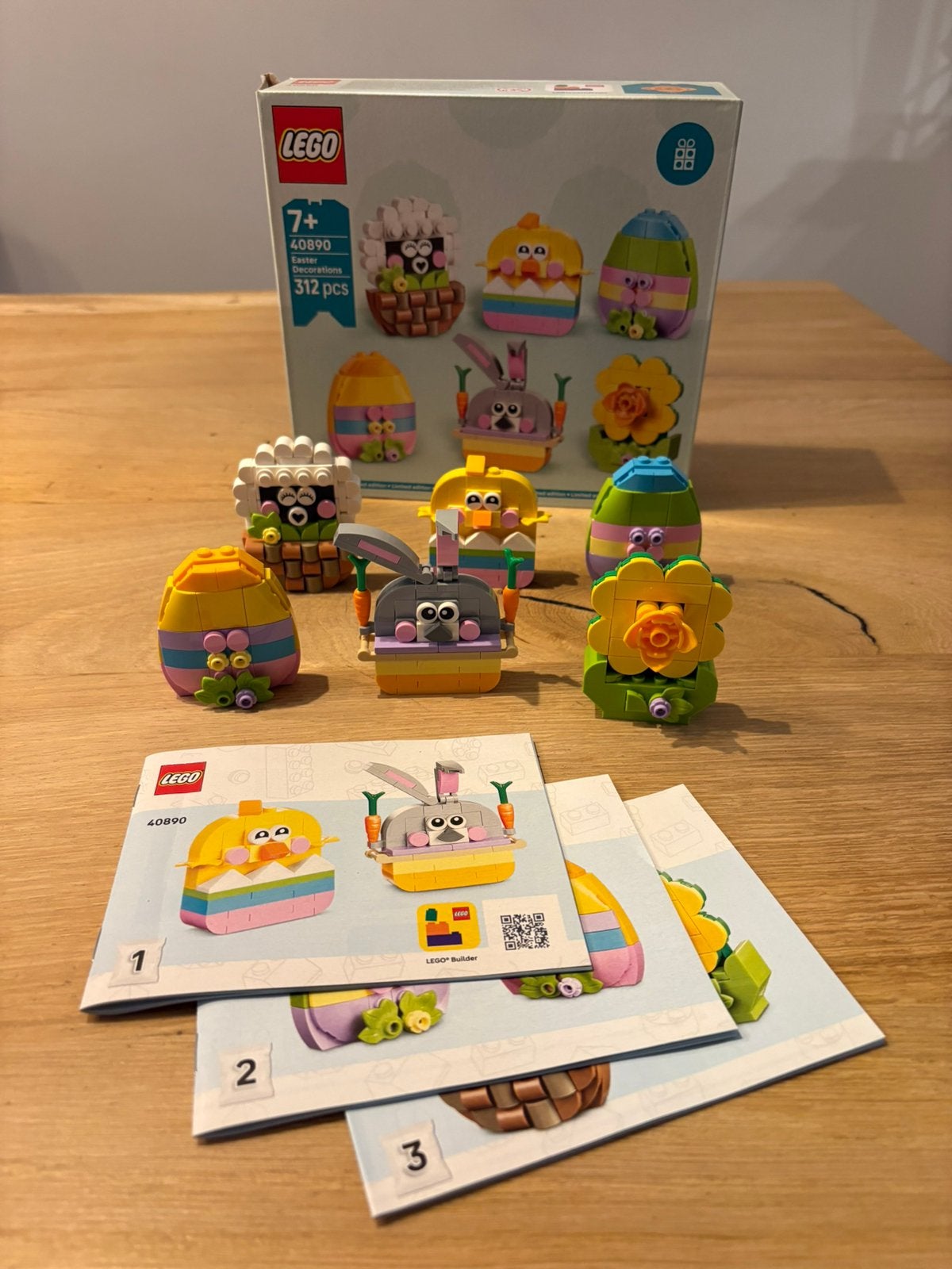 LEGO Paasdecoraties (40890), Inclusief instructies, Overige thema's, Lego, Ophalen of Verzenden