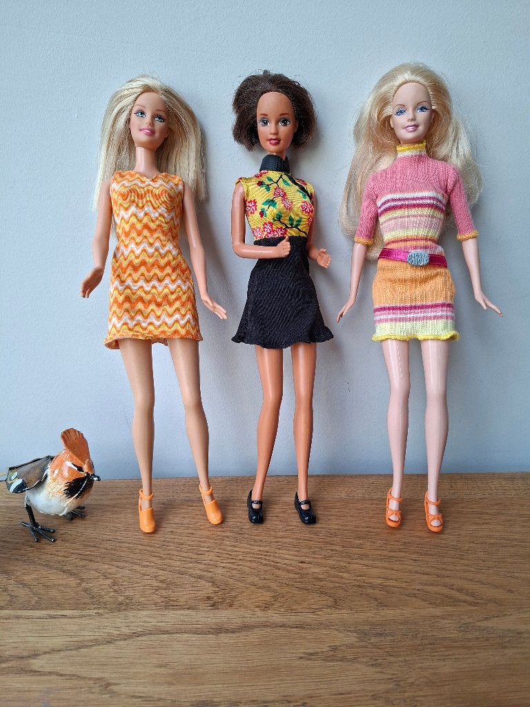 3 barbies van mattel., Ophalen of Verzenden, Gebruikt, Barbie