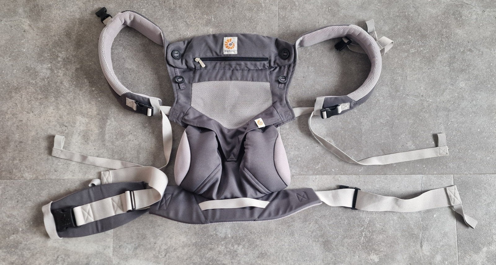 Ergobaby carrier 360 cool air, Overige merken, Gebruikt, Buik of Rug, Ophalen of Verzenden