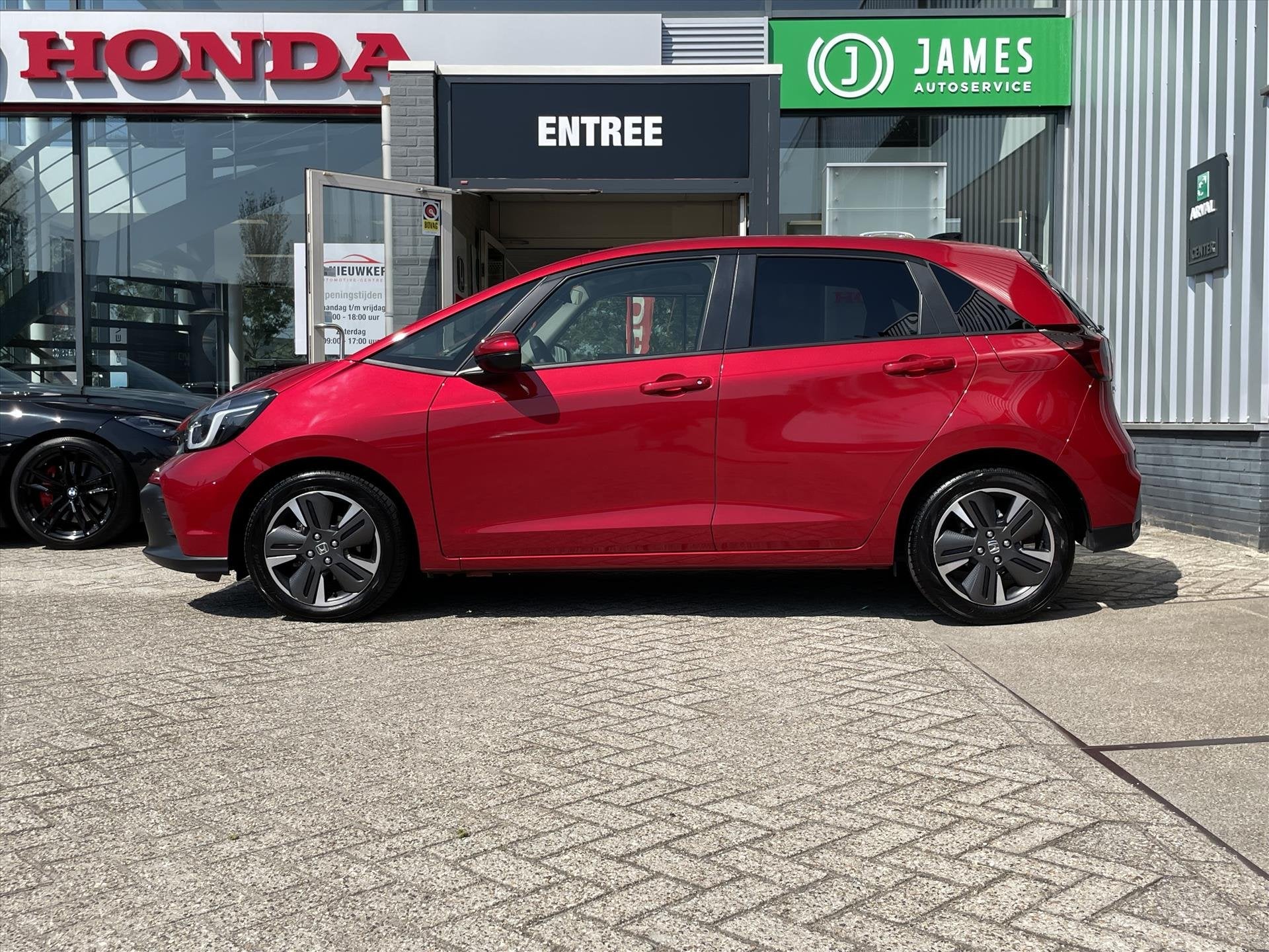 HONDA Jazz 1.5 e:HEV Hybrid Automaat Advance | Carplay & And, Auto's, Automaat, 12 maanden, 4 cilinders, Leder en Stof