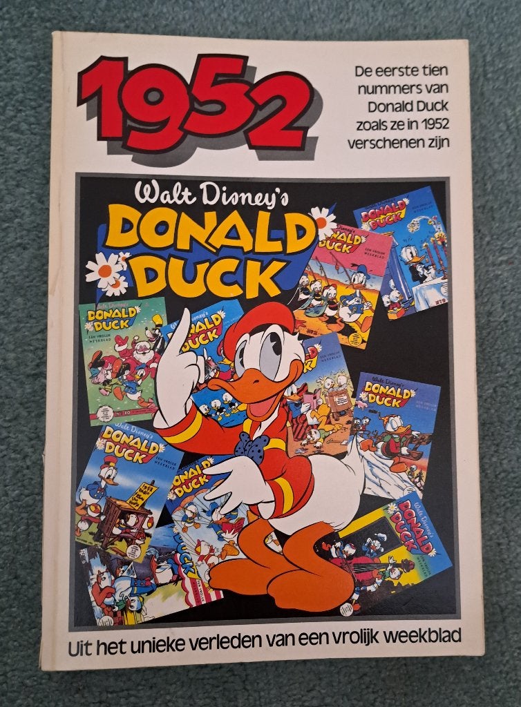 Heruitgave van de eerste 10 nummers van de Donald Duck, Boeken, Ophalen of Verzenden, Zo goed als nieuw, Walt Disney, Eén stripboek