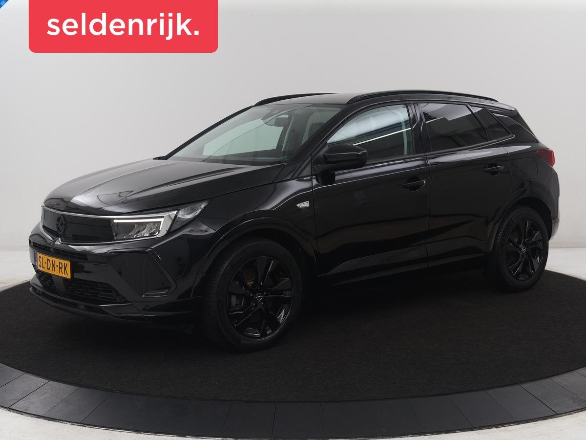 Opel Grandland X 1.6 Turbo Plug-In Hybrid GS Line SOH 98,6 |, Auto's, Euro 6, 4 cilinders, Leder en Stof, Zwart
