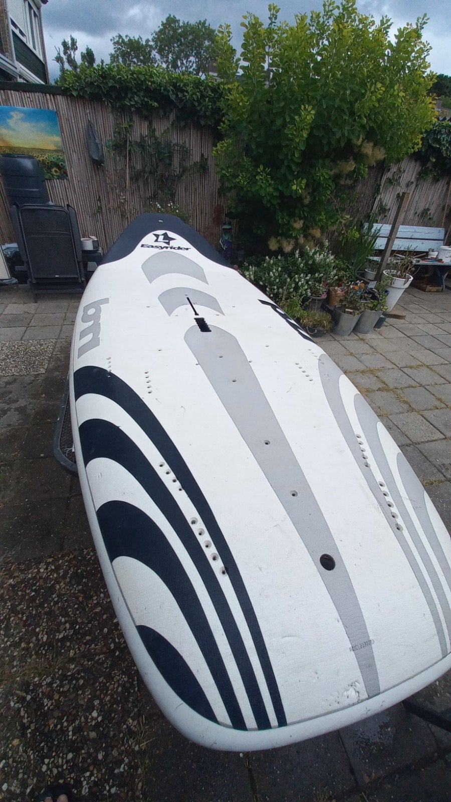 Easy Rider surfplank 270x100/220L met zeil, Ophalen, Gebruikt, Complete set