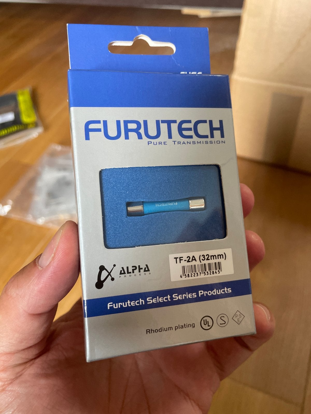 Furutech TF-2A Zekering 2A (32mm) Rhodium Plated, Audio, Tv en Foto, Overige Audio, Tv en Foto, Ophalen of Verzenden, Nieuw