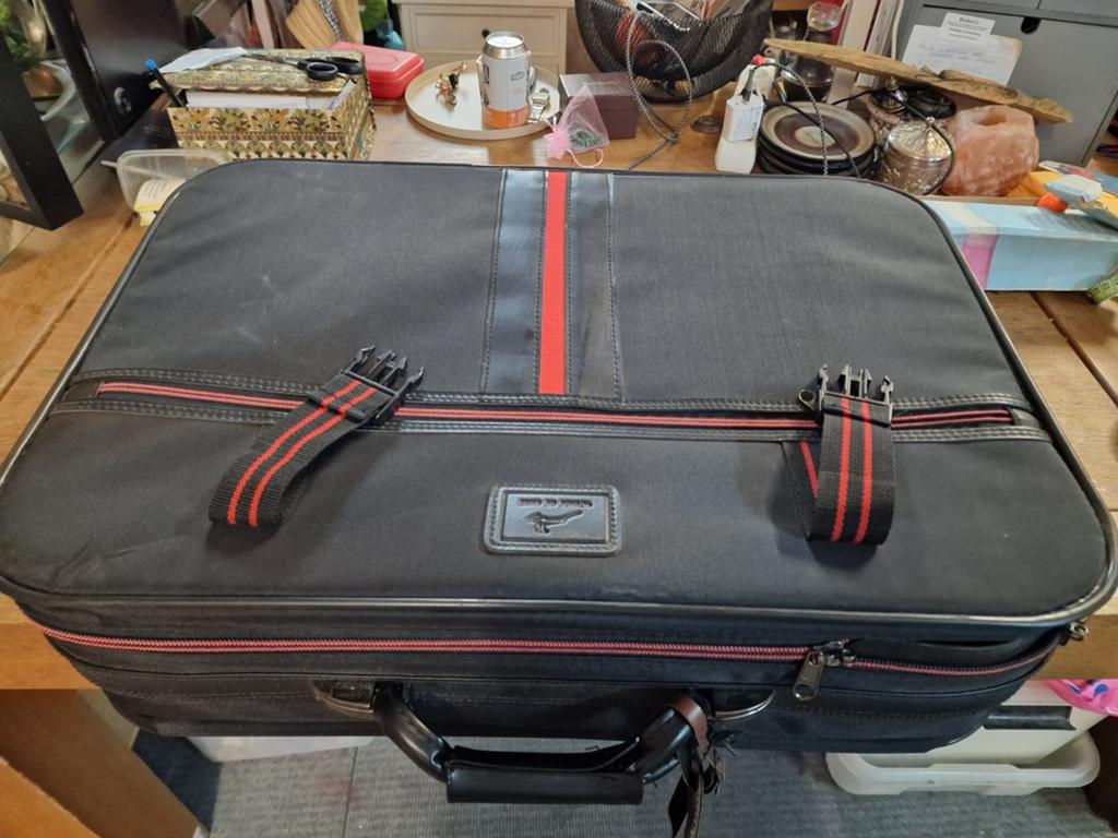 Vintage Koffer - Voyage de luxe - Zeer Goede Staat, Sieraden, Tassen en Uiterlijk, Koffers, Ophalen, 50 tot 60 cm, Zo goed als nieuw