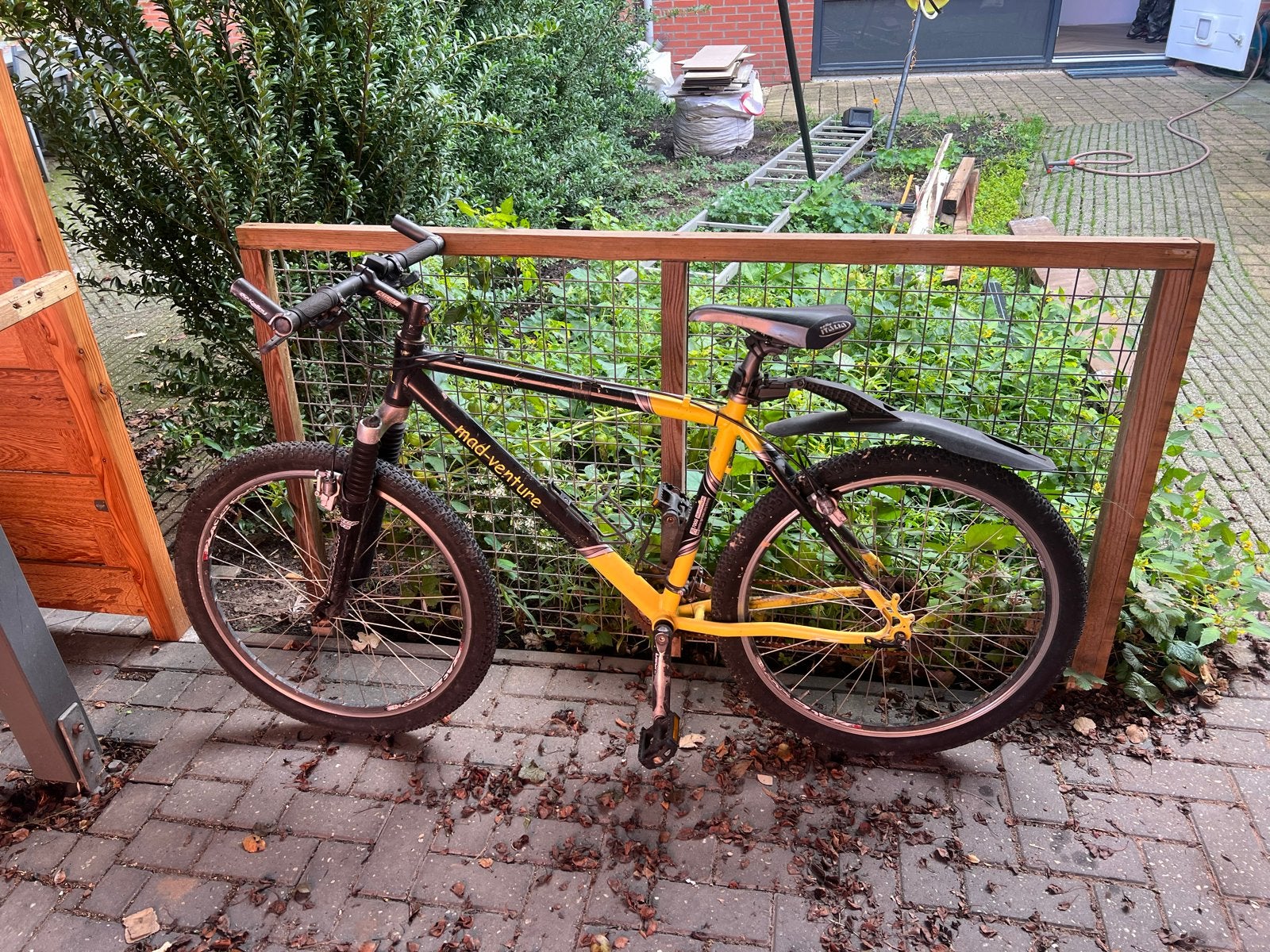 JPS, model 7005 Aluminium mountainbike - Zwart/Geel, Fietsen en Brommers, Gebruikt, Hardtail, 53 tot 57 cm, Ophalen