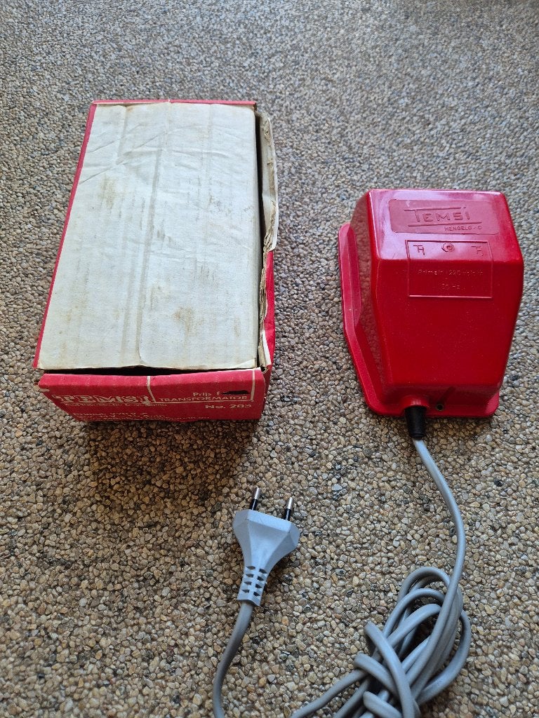 Temsi transformator 14volt. 1,5 A. nr. 203., Ophalen of Verzenden, Gebruikt, Elektrisch, Fleischmann