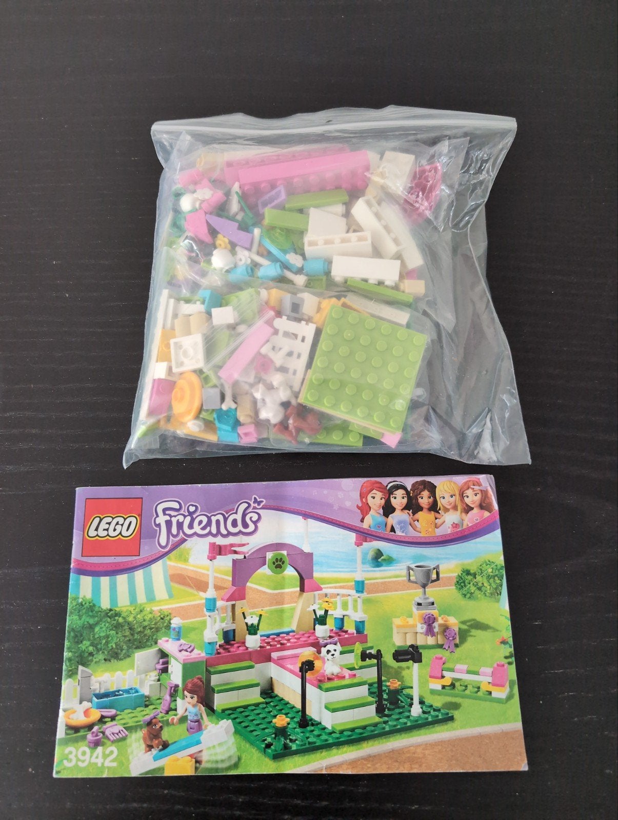 LEGO Friends 3942 Hondenshow complete set, Gebruikt, Lego, Friends, Ophalen of Verzenden