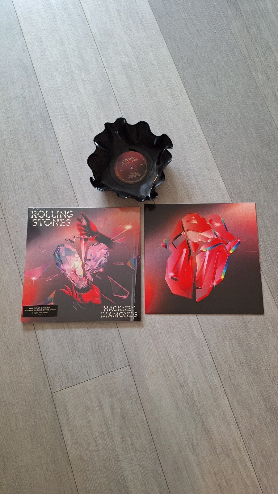 lp Vinyl schaal Rolling Stones hoes sleeve, Ophalen of Verzenden, Gebruikt