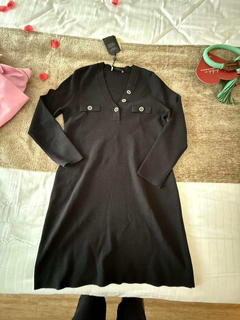 NIEUW Twinset jurkje maat L, Zwart, Maat 42/44 (L), Nieuw, Ophalen of Verzenden