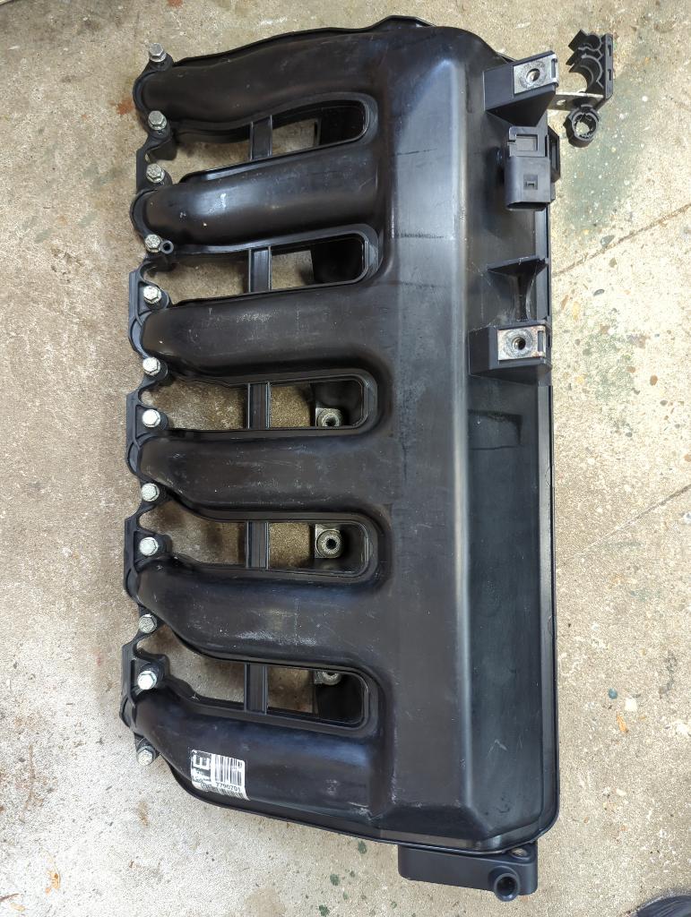 BMW X5 3.0d M57N2 inlaatspruitstuk met klepregeling / doppen, Ophalen of Verzenden, Gebruikt, BMW