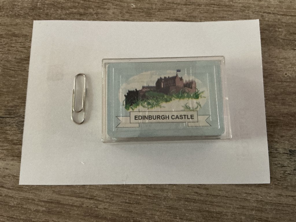 Mini speelkaarten Edinburgh Castle, Ophalen of Verzenden, Nieuw, Speelkaart(en)