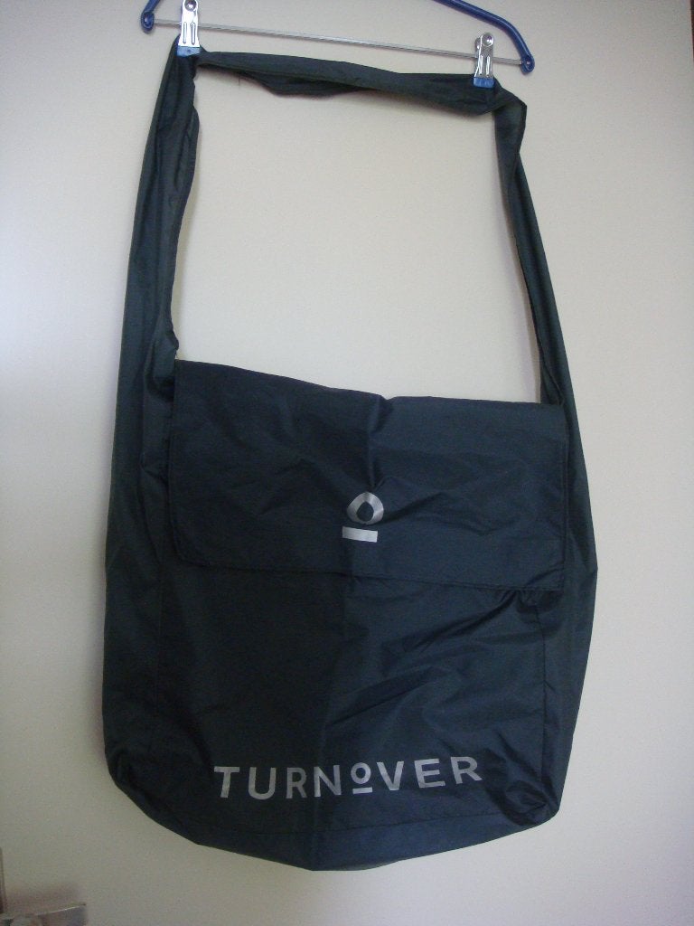 Turnover schoudertas, Ophalen of Verzenden, Zo goed als nieuw, Grijs, Overige merken