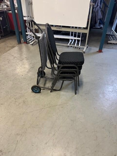 steekwagen voor stoelen, 60 tot 80 liter, Ophalen of Verzenden, Zo goed als nieuw, Steekwagen