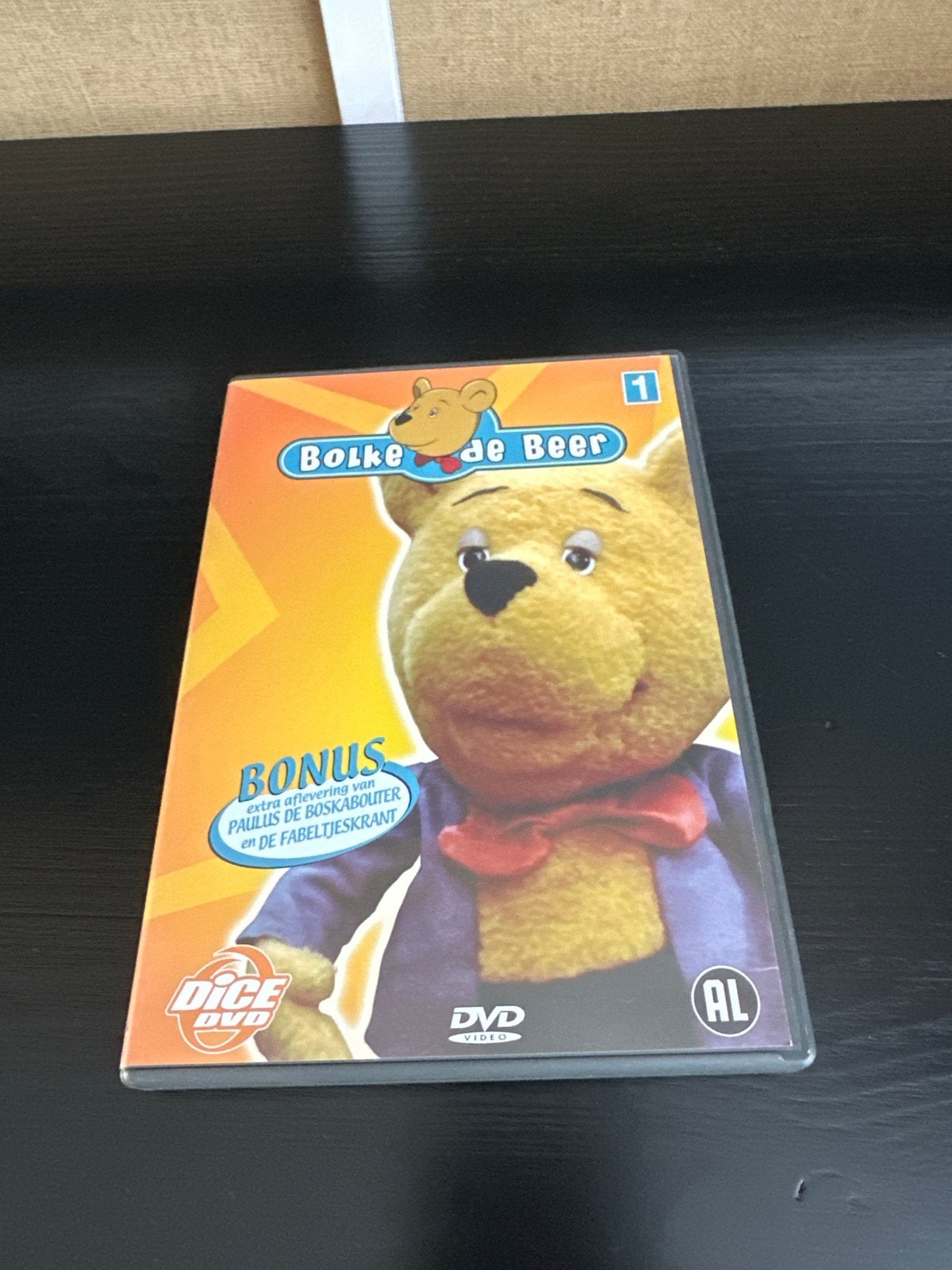 Bolke de Beer DVD met bonus Paulus de Boskabouter, Alle leeftijden, Familie, Film, Gebruikt