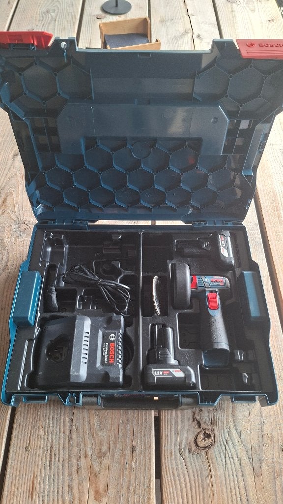 Bosch GWS 12v-76 Mini Accu slijptol, ., Ophalen of Verzenden, Zo goed als nieuw, .