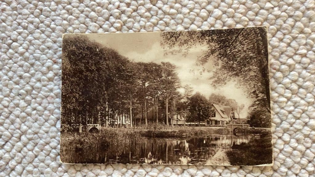 Ansichtkaart Bergen N.H. Het Sluisje 1930. 971, Ophalen of Verzenden, 1920 tot 1940, Gelopen, Noord-Holland
