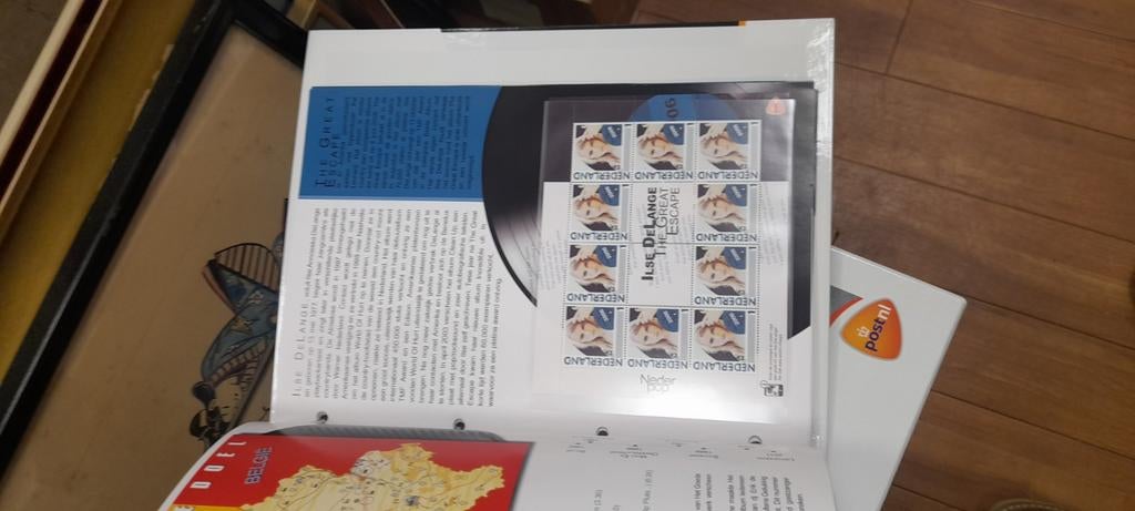 Nederlands popalbum postnl met alle  postzegels, Ophalen of Verzenden, Na 1940, Postfris